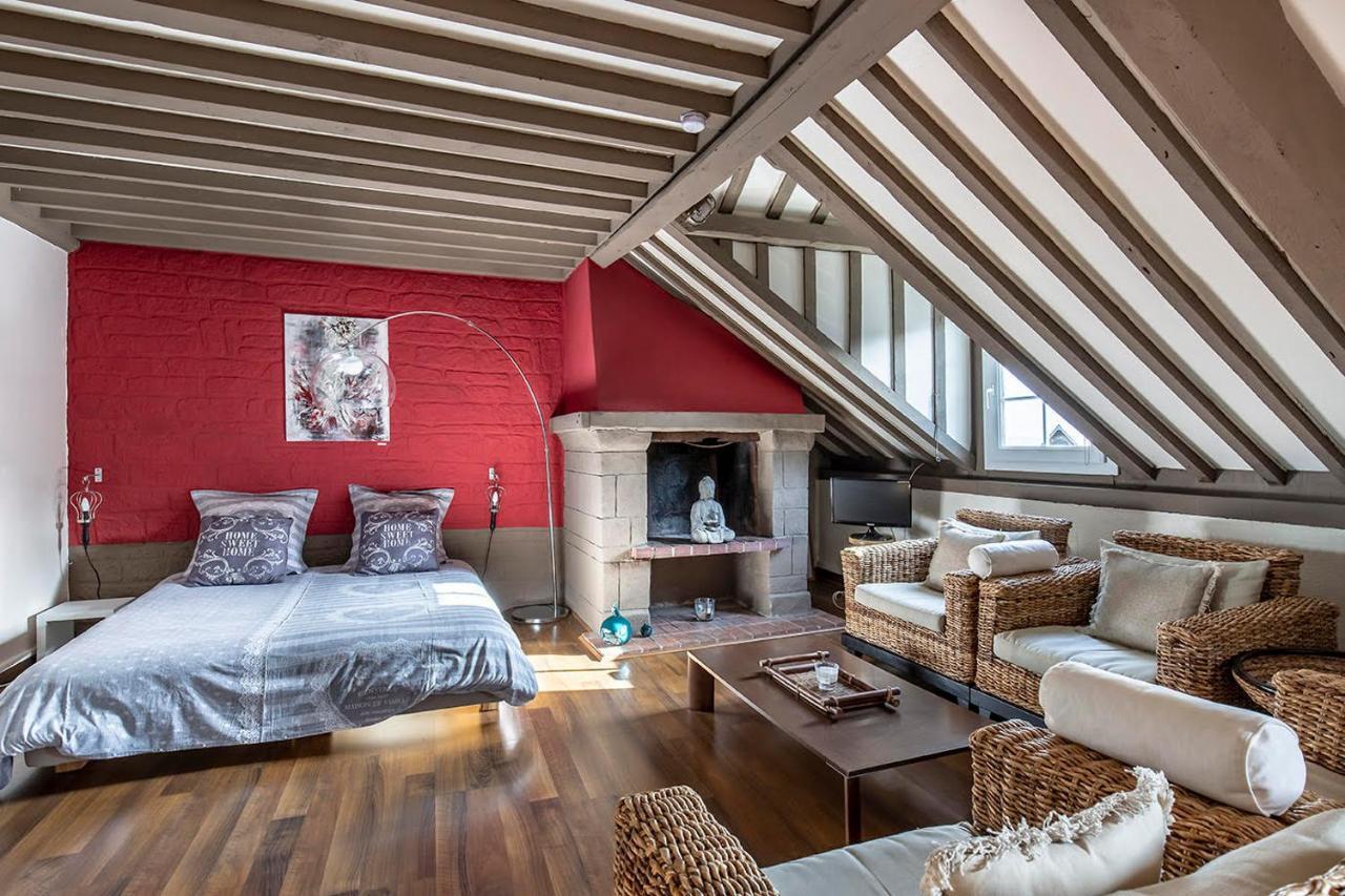 Au Coeur De Sainte Catherine Honfleur Eksteriør billede